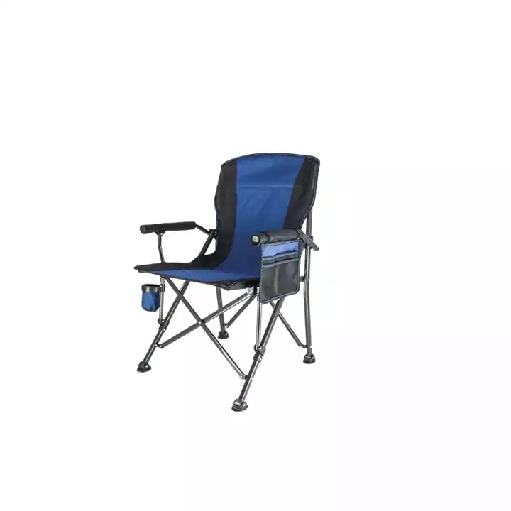 OS2047M-600D Polyester Folding Outdoor Camping Chair with Rip-Stop Protection and Sponge Padding