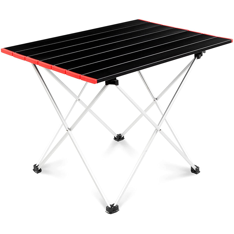 OS2110-Ultralight Compact Camping Alu. Folding Table with Carry Bag