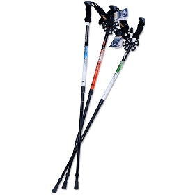 Carbon fiber anti-shock ultralight climbing sticks nordic walking sticks trekking hiking poles