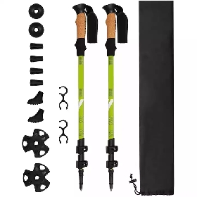 Collapsible Lightweight Cork Trekking Pole