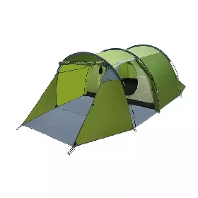 3-4 Person Waterproof Camping Tunnel Family Tent with Footprint Easy Setup for Backpacking Bike packing Survival Hiking