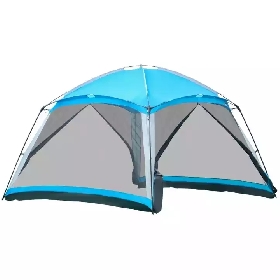 12 x 12 Feet Screen House Tent Mesh Screen Room Canopy Sun Shelter for Backyard Camping Outdoor Kitchen
