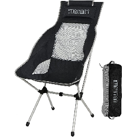 heightened folding chair