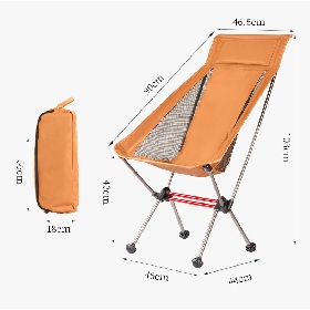 Heavy Duty Compact Portable Folding Chair for Camping Hiking Gardening