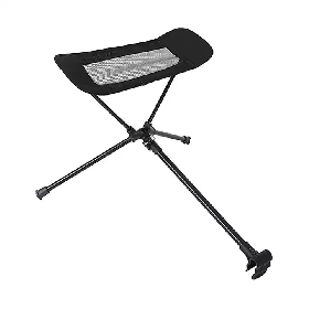 Camping Accessories Outdoor Folding Footrest Portable Recliner Footrest Extended Leg Stool Used with Camping Chair
