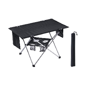 Camping Table Outdoor Folding Table with Cup Holders Foldable Portable Tables with Carry Bag for Camping Hiking and Picnic
