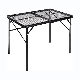 Lightweight Aluminum Metal Grill Stand Table for Outside Cooking Outdoor BBQ RV Picnic