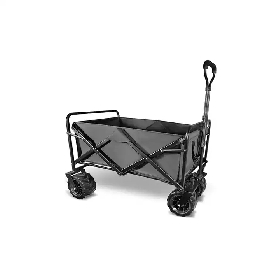 Collapsible Folding Utility Wagon Cart Outdoor Garden Wagon Beach Cart Camping Shopping Sports Portable Wagon