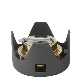 Solo Alcohol Burner Lightweight Brass Spirit Burner with Aluminium Stand for Camping Hiking